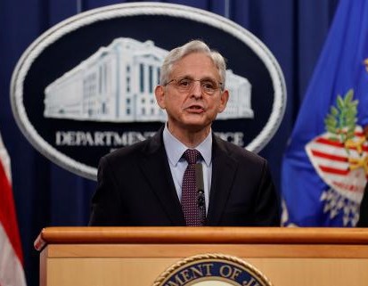 US Attorney General Merrick Garland