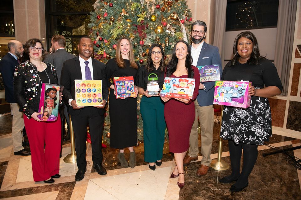 RWU Law Alumni Holiday Reception - Alumni with Toys for Tots