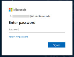 Enter password