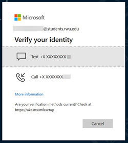 Verify your identity