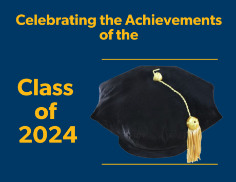 Celebrating the Achievements of the Class of 2024 with a doctoral tam.