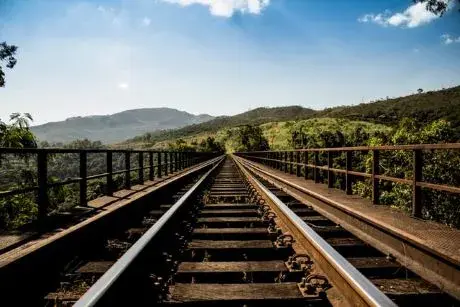 Railroad tracks