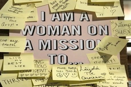 I am a woman on a mission to...