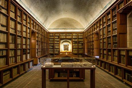 Library shelves