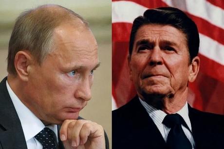 putin reagan