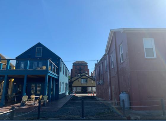 Buildings in Downtown Bristol