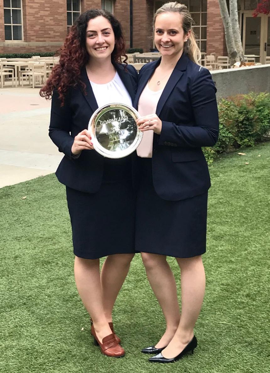 Photo of Allison Regan and Kelsey Peck.