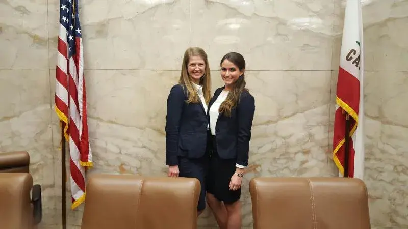 Photo of Katherine Berling and Amanda Jacober