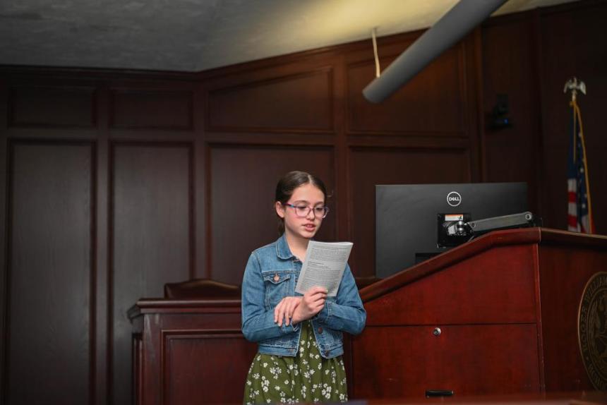 RWU Law RBG Contest Middle School Winner 2024 Reading Essay